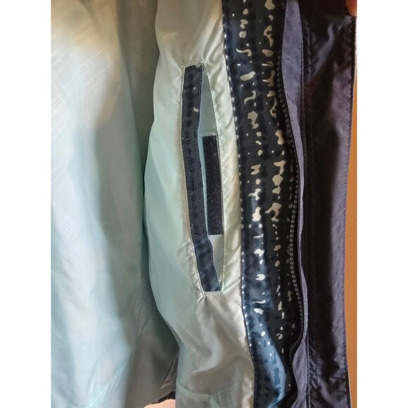 Columbia Omni Tech Waterproof Hooded Full Zip Coat Jacket Womens size Large - Picture 4 of 9